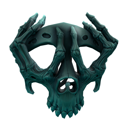 Undead Skull Bone Mask [Aquatic Frost] Roblox item