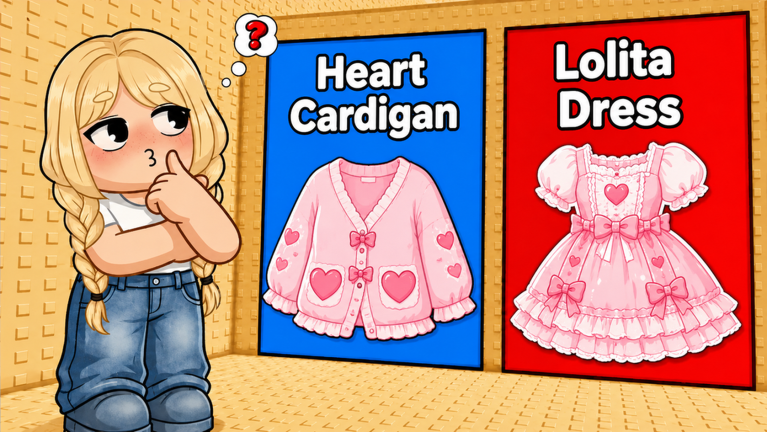 Would You Rather: Kawaii Fashion Tower 🎀 screenshot 3