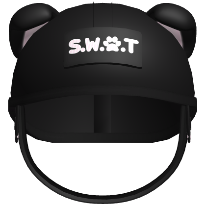 Cute Swat Cat Helmet