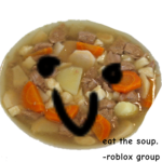 eat the soup.