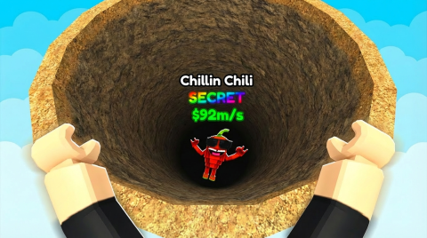 John - Fall down a hole for Brainrots! script preview