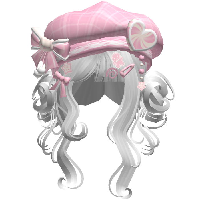 ♡ Christmas Swirly Wispy Buns (White)