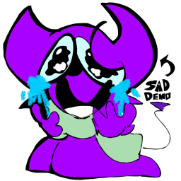 DEMO'S EVIL OBBY!!!! [SUPER HARD AND SAD]