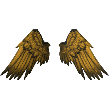 (Pt 2) Yellow Icarus Wings Feather Recolor (Addon) Roblox item
