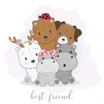Besties hangout