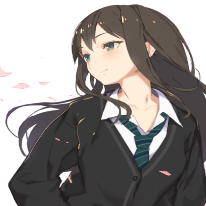 Anime Brown hair girl Roblox decal