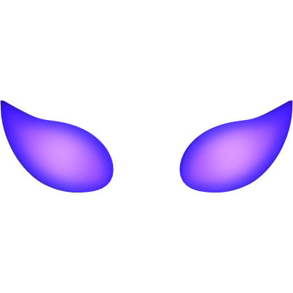 [EMISSIVE] Glowing Dark Purple Dominus Eyes
