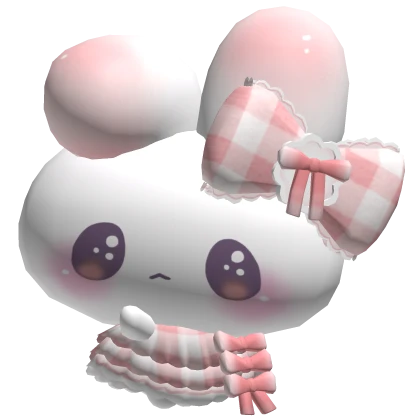 ♡︎ : JUMBO magical red bunny back plush | Roblox Item - Rolimon's