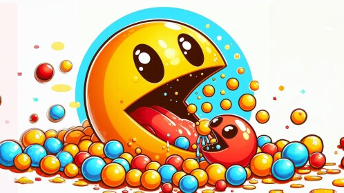 Eat Orb to Grow Huge