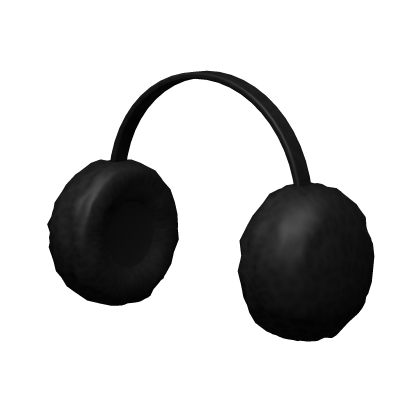 Black Leopard Earmuffs