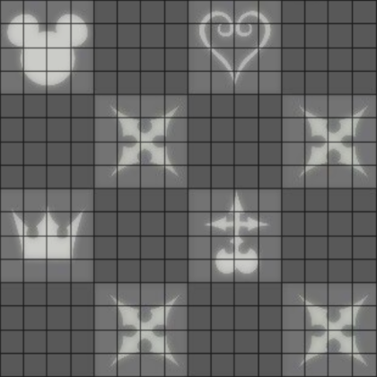 Kingdom Hearts Grid Roblox decal