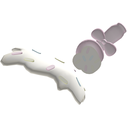 🧁: spilled pastel rainbow funfetti frosting Roblox item