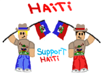 we support haiti!