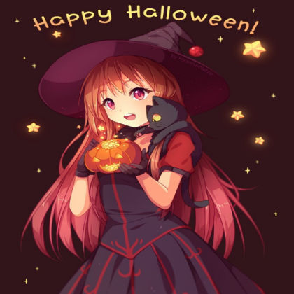 HAPPY HALLOWEEN! - Anime Roblox decal