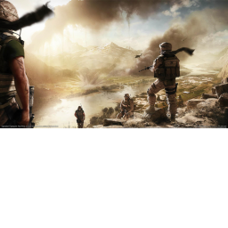 Military fight simulator