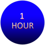 1 Hour Badge