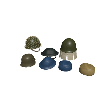 [FULL SET] All helmets for sino-japanese war