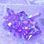Purple.....diamonds