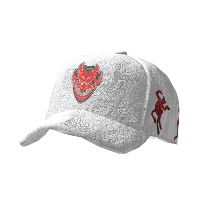 Gorra Chucky Hats White And Red👹 Roblox item