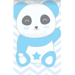 lala blue pandas