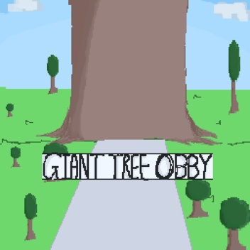 Climb to top on The Super Giant Tree Obby