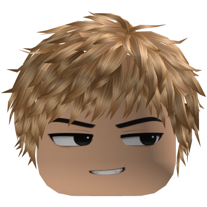 Nonchalant Boy w/ Messy Blonde Hair 