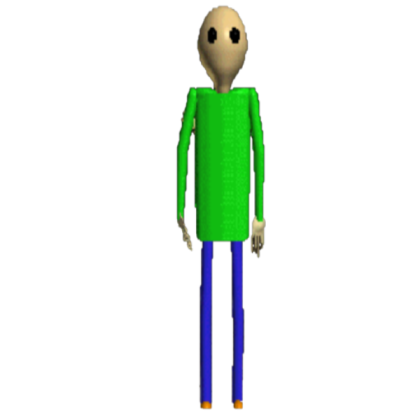 cursed baldi backup Roblox decal