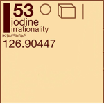 Iodine irrationality