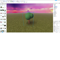 look at a tree sim
