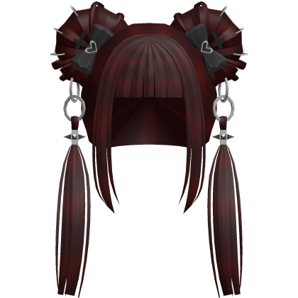 Gothic Twin Tails In Red