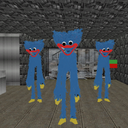 Survive Huggy Wuggy Poppy playtime in area 51!