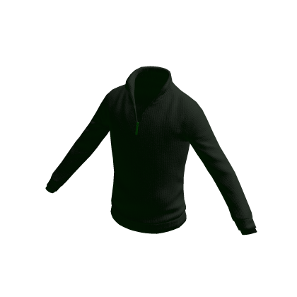 Dark Quarter-Zip Sweater