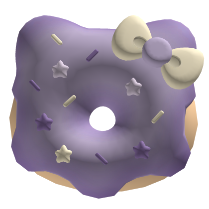 Kitty Donut - Purple Lilac
