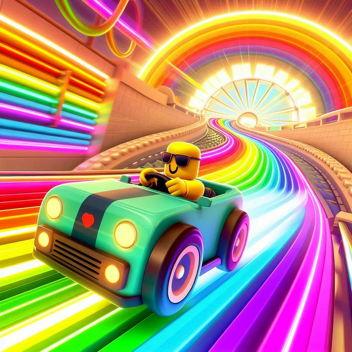 [FREE UGC] SUPER CAR 🚗 RAINBOW RAMP 💫
