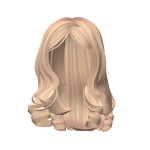 Ephemeral Side Parted Hair (blonde)