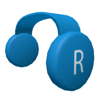 Blue Clockwork Headphones Roblox decal