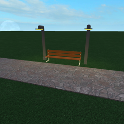 a bench