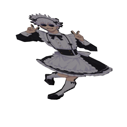 Catboy Maid Gojo Cutout Roblox item