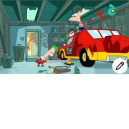 Phineas and Ferb logo history icon