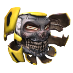 Cyberpunk Noob Skull