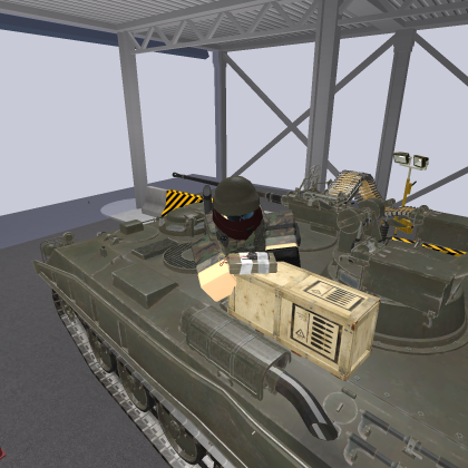 SABOTAGE OBJECTIVE ACS APC 20mm Military Vehicle