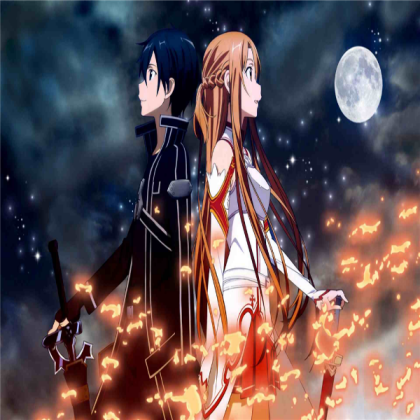 Sword Art Online - Kirito and Asuna Roblox decal
