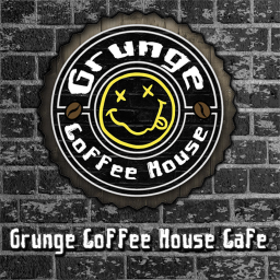 Grunge Coffee House Cafe