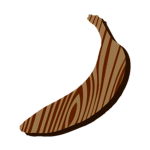 Wooden Banana
