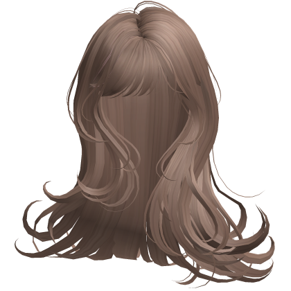 Silky Long Angelic Swirly Hair (Light Brown)