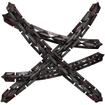 Silver Bloody Body Chain