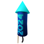 New Years Firework 2024