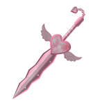 Pink Hearted Angelic Sword