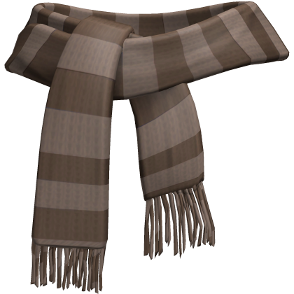 3.0 Brown Striped Scarf