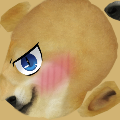 Happy cartoon doge! Roblox decal
